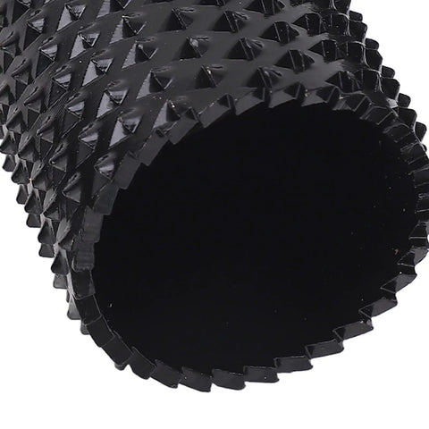 Pro Grade 3 Piece M10 Angle Grinder Rotary Sphere Burr Bit Set For Fast Wood Carving And Smooth Polish On Plastic Or Fiberboard features a textured alloy steel burr.