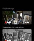 Tough As Nails Outdoor Security Camera With Long Lasting Battery And Hella Clear Retinal 2K Video featuring night vision views.