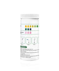 Container of 2 In 1 Soil pH Test Kit With Nitrogen Strips, 50 Count, Accurate Soil Tester instructions on label