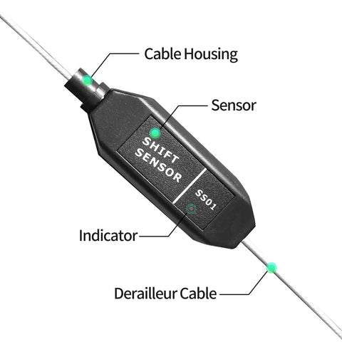 Electric Bike Shift Sensor And 1T2 Y Splitter Extension Wire For BBS01 BBS02 BBSHD Mid Drive Motors Smart Gear Sensor That Temporarily Cuts Power During Shifts To Prevent Chain Wear 3Pin Connector Plug And Play Easy E Bike Conversion Accessory
