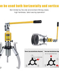 Heavy Duty Hydraulic Puller With Two Or Three Jaws Rips Through Stubborn Bearings Gears Hubs Fast Up To Twenty Ton Capacity.