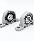 Badass 4 Pc Set Of KP004 Pillow Block Bearings With 20mm Bore Housing Solid Zinc Alloy And Steel Insert Self Aligning Design For Shafts That Provide Heavy Duty Durability To Run Your Machines Smoothly Every Day Without Zero Hiccups Or Glitches Now two mounted bearings