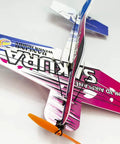 Sakura EPP Foam RC Plane Kit 420mm Wingspan Rad Aerobatic Beast with colorful design and carbon rods, top angle view