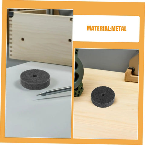 Get These 6 Pc Nylon Buffing Wheels For Metalwork And Car Detailing Plus Furniture Stone Finishing Tasks With 75mm Size And 10mm Hole That Are Super Tight Grip Perfect For Your Grinder Machine Needs.
