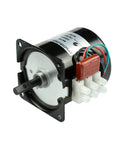 AC Synchronous Geared Motor With Built In Gearbox For Rotisserie Turntable, 110V Low RPM 2.5 To 3, High Torque 80 Kgf Cm, metal casing