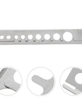 Heavy Duty Stainless Steel Pneumatic Lockout Clamp For Hoses Quick Disconnect Safety Device showing detailed close-up of locking mechanism.