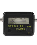 Front view of All In One Satellite Finder Kit With LNB To REC Connector And Signal Strength Meter For Fast Dish Alignment