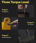 18 Piece Electric Screwdriver Tool Kit With LED Light 3 Torque Settings 10 Bits Compact Portable Home Repair Set use examples