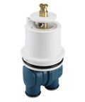 White and blue Replacement Cartridge For Delta Monitor Single Handle Tub And Shower Faucets That Fits Delta Monitor 1300 And 1400 Series RP19804