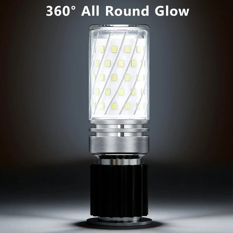 Grab Ultra Bright E12 LED Bulbs For Chandeliers And Ceiling Fans, 12W, 360-degree glow, decorative candle base