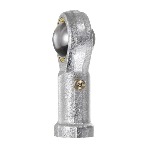 Two-Pack Five Sixteenth Inch Female Rod End Bearing With Five Sixteenth Inch Bore And 24 TPI Right Hand Thread Self-Lubricating Joint Includes Jam Nut, 45 Steel Body And Hardened Bearing Steel Ball, High-Strength Linkage For Smooth Motion, Up To 10, silver female rod end bearing with jam nut