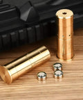 Gold 20 Gauge Bore Sight Red Dot Boresighter Caliber Specific Sighting Tool with AG13 Batteries for Fast Gun Zeroing