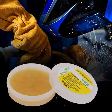 Pro Grade Solder Paste for Cell Phone PCBs, Flux Paste for Precision Soldering With High Bonding Strength, open container
