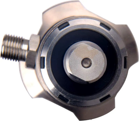 Close-up of Aftermarket 248-204 Airless Spray Pump for Ultra Max II 695 795 and 3900 Series, stainless steel rod and packings