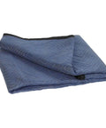 Budget Moving Blanket Set 72 By 80 Inches Blue For Moving And Furniture Protection, Zigzag Stitching Secures Cushioned Pads, Nonwoven Top