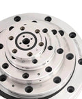 Beefy Deep Groove Ball Bearing 25mm By 80mm By 12mm For Heavy Loads, Precision Crossed Roller Slew Bearing, RU52 CRBF2512AT, top view