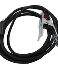 Heavy Duty 300 Amp Grounding Welding Earth Clamp Clip With 10-25 Plug Connector For MIG TIG Machines, close-up view.