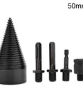 Heavy Duty Firewood Drill Bit Set Five Piece Kit Fast Auger Bits For Hammer Drill displaying five drill bits for hardwood.