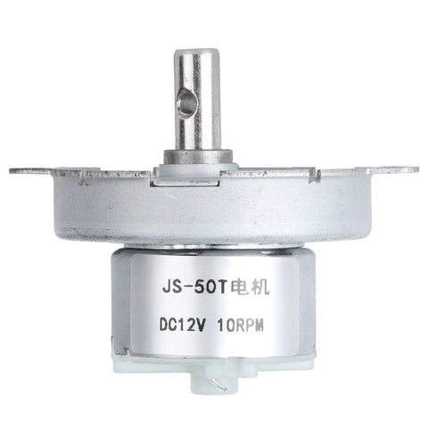 Hard Working 12 Volt Dc Gear Motor With Serious Torque And Low Power Draw Js 50T Micromotor for DIY projects.