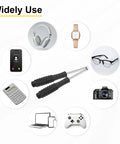 Solid Go To Mini Slotted Screwdriver With A Crisp 4.0mm Flat Head And Easy Grip Handle For Hassle Free Watch Eyeglass Phone Fix Ups And Lightweight Electronics Work Crafted From Durable Carbon Steel shown alongside various devices.