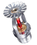 Pendant Fire Sprinkler Head 155F Quick Response 68C Thermally Activated Half Inch Thread Water Spray Down side view