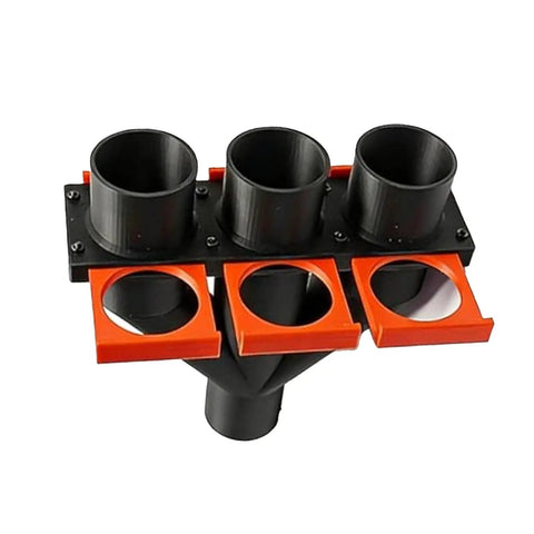 Upgrade Your Shop Game With This Heavy Duty Vacuum Dust Collection System. Features a 3-way splitter with blast gates.