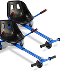 Seat Attachment Go Kart For Hoverboard Dope Conversion Turns Self Balancing Scooter Into A Safe, Stable Ride For Kids And Adults, Fits 6.5, 8 And 10 Inch Hoverboards Blue X2 Pack