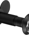 Solid Brass Door Peephole Viewer With 200-Degree Wide Angle And Heavy Duty Rotating Privacy Cover, Black Finish, side view
