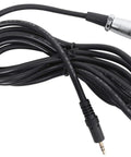 Pro Studio Condenser Microphone With Cardioid Pattern And All Aluminum Chassis For Crystal Clear Vocals, Dual Connectivity XLR And 3.5mm Cable