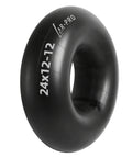 Replacement 24 By 12 By 12 Heavy Duty Inner Tube With TR13 Straight Valve Stems For ATV Lawn Tractors Mowers Golf Carts Snow Blowers And More Made From Durable Butyl Rubber