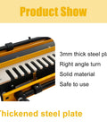 Heavy Duty Aluminum 24 Inch Manual Dovetail Jig Loaded With Killer Precision Router Bits And Rock Solid Cam Lock Clamps For Dead Straight Furniture Joinery Tasks showing thickened steel plate detail.