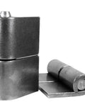 Heavy Duty Weld On Gate Hinges 3.2 Inch 5mm Steel 440 Lbs Capacity Detachable Pin Weldable For Easy Installation Scale Free