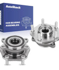 Front Wheel Hub Bearing Assemblies Left And Right With ABS Replacement For 2014 2023 Nissan Rogue And 2017 2022 Nissan Rogue Sport Two Piece Set