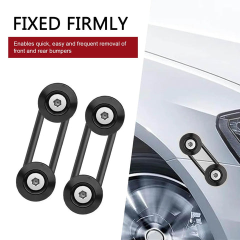 Front And Rear Bumper Quick Release Clips Kit For Most Cars Universal Bumper Fasteners On Vehicle