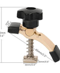 Set Of Adjustable Mini Hold Down Clamps For CNC Router Milling Machines, Multi Angle Pivot, Height Adjustable, T Slot Compatible