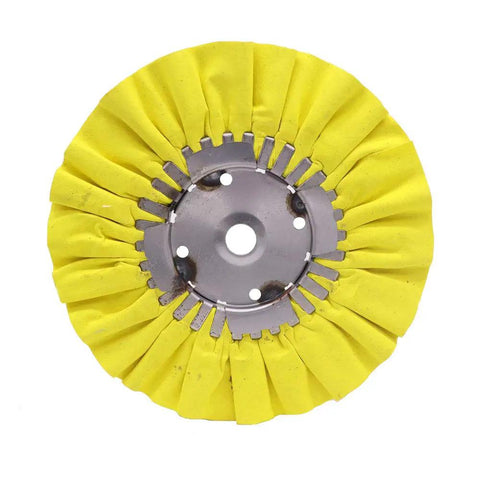 9-Inch Buffing Wheel For Metal Polishing Aluminum And Stainless Steel With Aluminum Oxide Grit, Heavy-Duty Shop-Grade Wheel