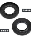 Heavy Duty Washer Seal Bearing And Tub Drum Shaft Assembly Kit For Samsung Models showing Side-A and Side-B of bearings.
