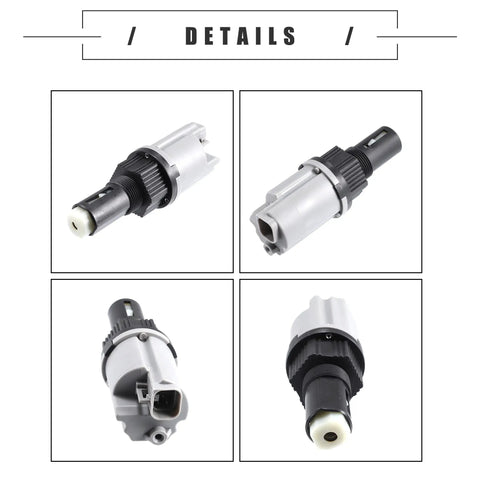 Heavy Duty 4WD Front Drive Actuator For Chevy Silverado Avalanche And Cadillac Escalade K1500 K2500 4X4 Differential Axle Motor Replaces 26060073 600101, gray and black housing details