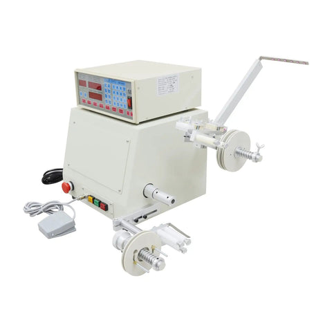 Dual Voltage Automatic Copper Wire Winder Machine With Memory Function Step Servo Motor 600W Heavy Duty CNC Coil Winder