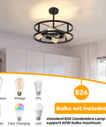 Black Industrial Farmhouse Semi Flush Mount Ceiling Light With Adjustable Height installed in kitchen with bulb options.