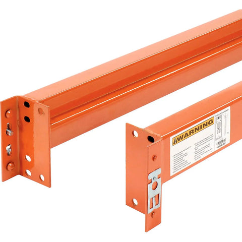Heavy Duty Teardrop Pallet Rack Add On Unit Built Like A Tank For Quick Tool Free Assembly And High Capacity Warehouse Storage orange frame components