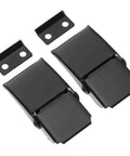 Loaded Hasp Toggle Latch Buckle Stainless Steel Two Pack Easy Installation Replacement Accessory visible with screws