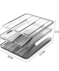 Auto Rolling Egg Storage Bin For Refrigerator, 36 Egg Capacity, Clear Plastic Two Layer Stackable Organizer With 7 Degree Slope