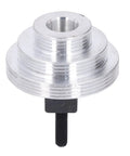 Mini Lathe Belt Transition Pulley With Spindle For MX 210 WM 210, aluminum replacement part for smoother belt shifts and tool longevity.