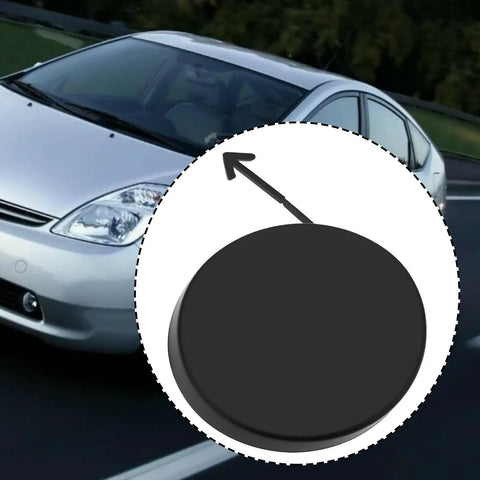 Front Bumper Tow Hook Cover Cap For Toyota Prius 2004 2009 Replacement Part 52127 47010 Weatherproof, Impact Resistant Plastic