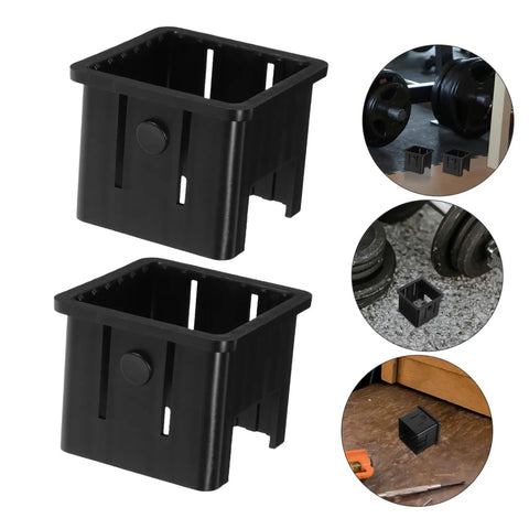 Rock Solid Fitness Tube Sleeves Four Pack Built Tough Hollow Pipe Bushings For Gym Adapter 50mm To 40mm, black gym pipe bushings for stability.