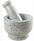 Heavy Duty Granite Mortar And Pestle Set With Anti Slip Base For Grinding Spices Herbs Garlic Pepper Nuts Coffee Beans And More Pro Grade Guacamole And Salad Prep Non Porous Easy To Clean And Durable Kitchen Tool