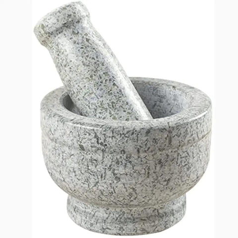 Heavy Duty Granite Mortar And Pestle Set With Anti Slip Base For Grinding Spices Herbs Garlic Pepper Nuts Coffee Beans And More Pro Grade Guacamole And Salad Prep Non Porous Easy To Clean And Durable Kitchen Tool