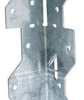 Heavy Duty Framing Angle Brace 1 7/16 X 2 1/2 Inches 18 Gauge Steel Zmax Galvanized Finish for structural support.