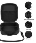 Open Hard Protective Travel Case For 3M Full Facepiece Reusable 6700 6800 6900, EVA Water Resistant And Dustproof Case with strap